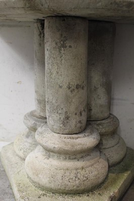 Lot 838 - Concrete font style planter