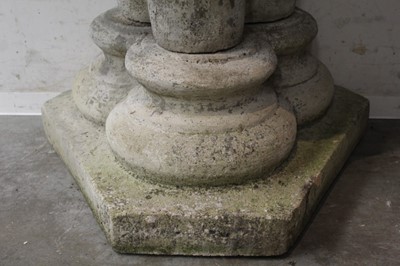 Lot 838 - Concrete font style planter