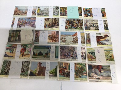 Lot 703 - Liebig trade cards selection of sets, including duplication, various subjects. Good to very good condition, each set is individually separated (200 sets)