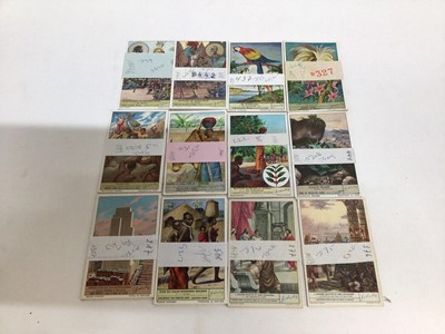 Lot 706 - Liebig trade cards selection of sets, including duplication, various subjects. Good to very good condition, each set is individually separated (200 sets)