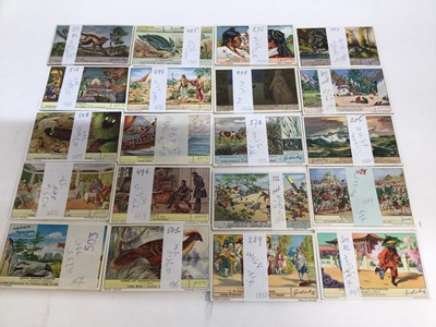 Lot 707 - Liebig trade cards selection of sets, including duplication, various subjects. Good to very good condition, each set is individually separated (200 sets)