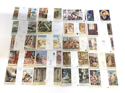 Lot 710 - Liebig trade cards selection of sets, including duplication, various subjects. Good to very good condition, each set is individually separated (200 sets)