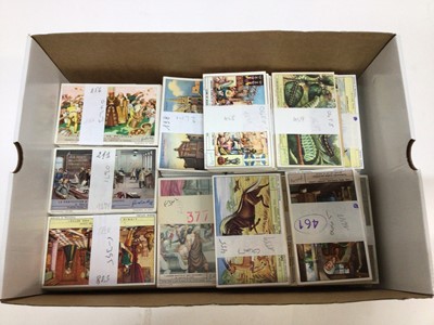 Lot 712 - Liebig trade cards selection of sets, including duplication, various subjects. Good to very good condition, each set is individually separated (200 sets)