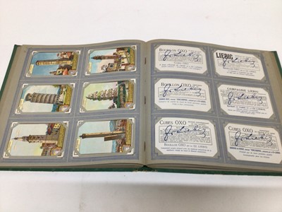 Lot 715 - Liebig trade cards selection in eight original albums, mostly sets (8 volumes)