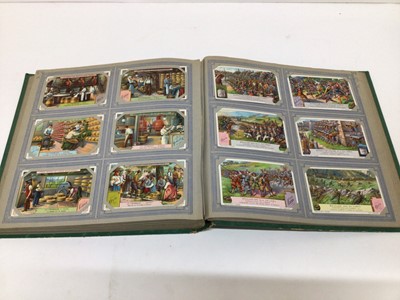 Lot 715 - Liebig trade cards selection in eight original albums, mostly sets (8 volumes)