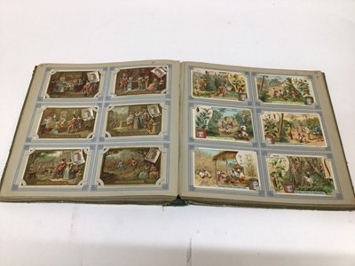 Lot 715 - Liebig trade cards selection in eight original albums, mostly sets (8 volumes)