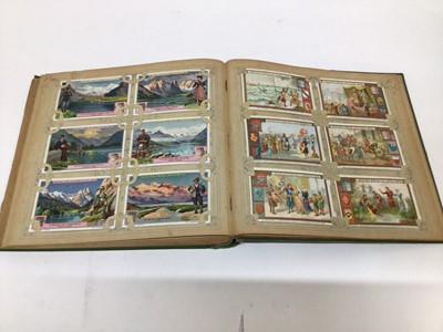 Lot 715 - Liebig trade cards selection in eight original albums, mostly sets (8 volumes)