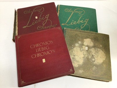 Lot 715 - Liebig trade cards selection in eight original albums, mostly sets (8 volumes)