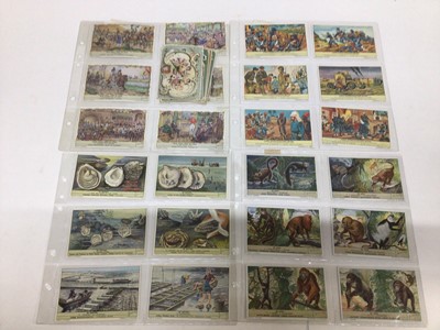 Lot 720 - Liebig trade cards selection in three lever arch files priced for retail. (175 sets plus odds)