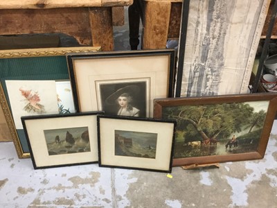 Lot 102 - Group of pictures and prints