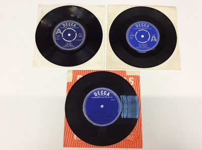 Lot 1003 - Three demo singles on the Decca label featuring Savoy Brown, The Jetstream (stamped on the A side as F11149 'Bongo Rock') and Zen Tracey