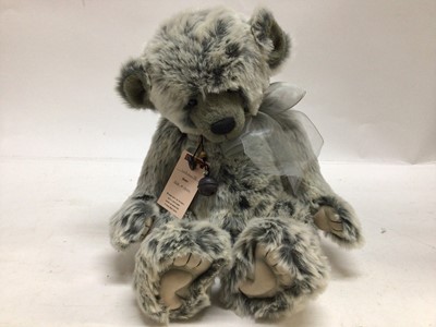 Lot 147 - Charlie Bears William collection comprising of William 1, 11, 111, IV, V and Anniversary bear.  All with swing tags and bags.