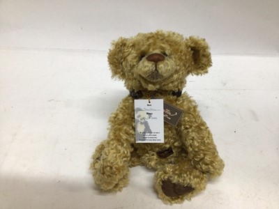 Lot 149 - Charlie Bear Smithy 2010 by Isabella Lee no. 43/350 with swing tag and bag.