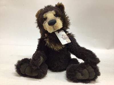 Lot 151 - Charlie Bear Selwyn no. 311/450 by Isabella Lee. With swing tag and bag.