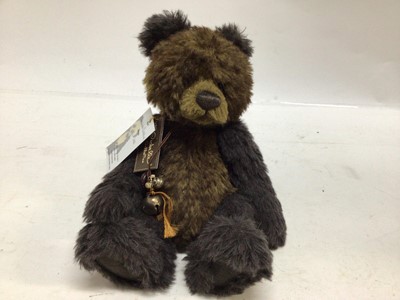 Lot 152 - Charlie Bear Chocolate Pudding no. 197/250 by Isabella Lee. With swing tags and bag.