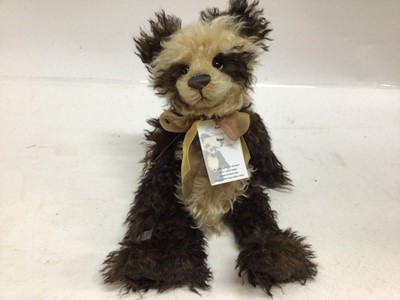Lot 153 - Charlie Bear Spencer no.166/200 by Isabella Lee. With swing tags and bag.