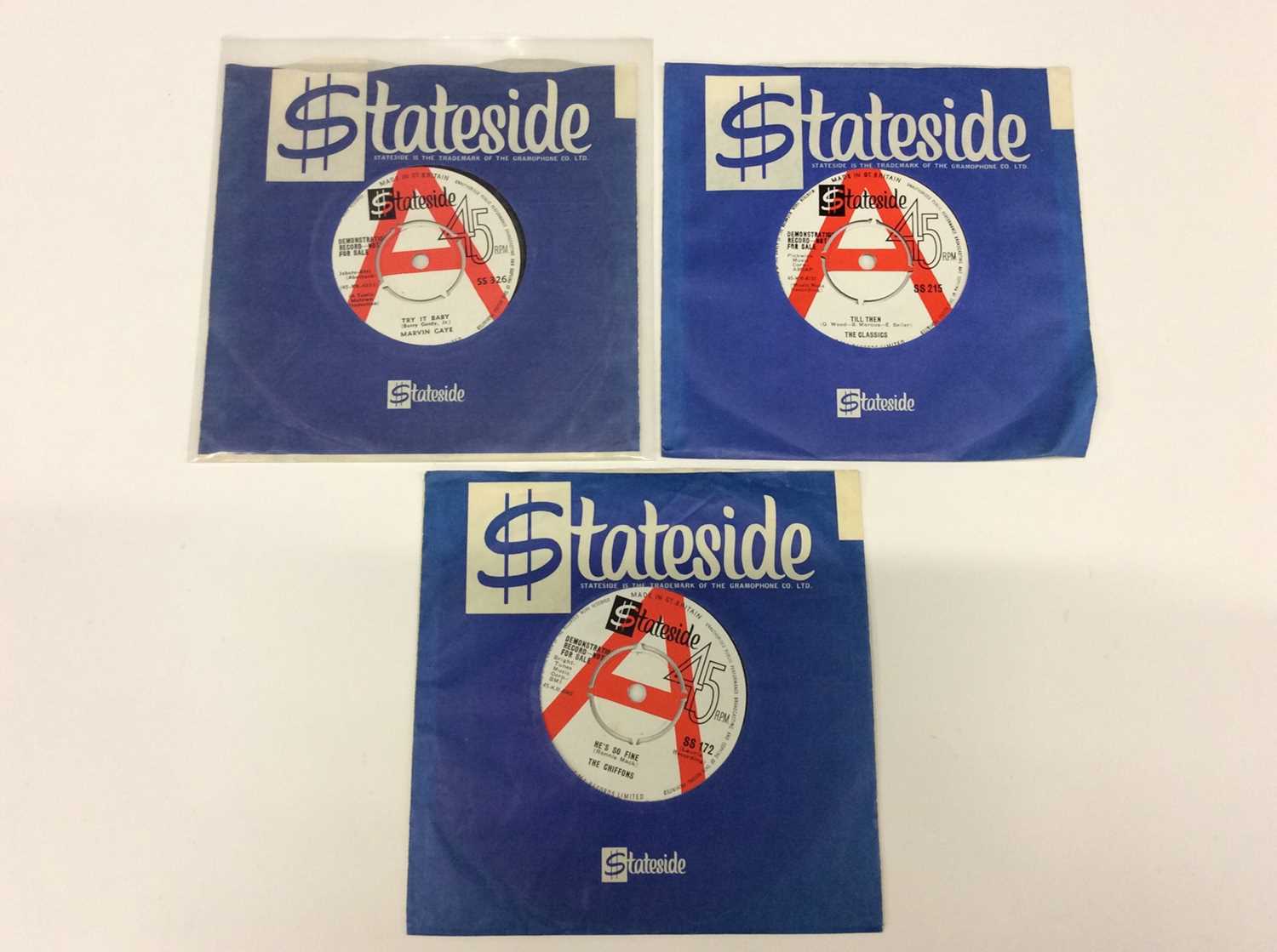 Lot 1012 Three Demo Singles On Stateside Including Lot 1012 Three Demo Singles On Stateside Including