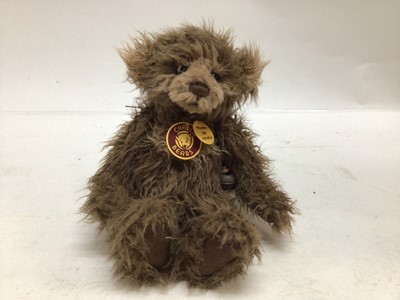 Lot 164 - Charlie Bears Mikey, Imogen and Scruffy Lump.