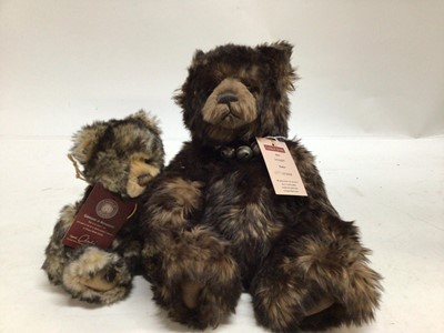 Lot 171 - Charlie Bears Snuggle and Wurve You with swing tags.