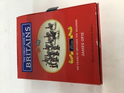 Lot 186 - The Great Book of Britains by James Opie - 100 Years of Britains Toy Soldiers. Limited edition