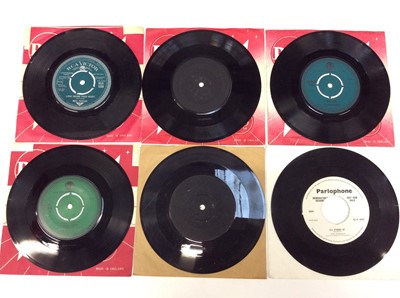 Lot 1028 - Six demo singles including Neil Sedaka- The Dreamer (RCA 1359), Chet Atkins- Boo Boo Stick Beat (K2WB, with 45- RPM- BACK stamper on reverse), Floyd Cramer- Java (RCA 1325), Paul Anka- Everynight (...