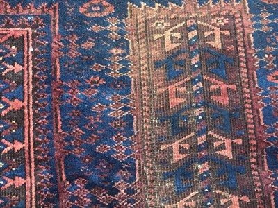 Lot 1022 - Bokhara style prayer rug, together with two further Bokhara style rugs