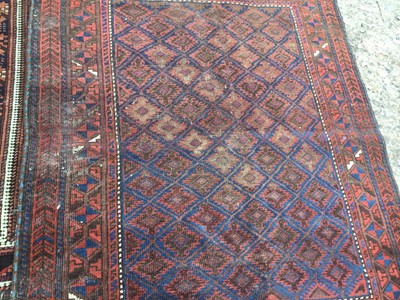 Lot 1022 - Bokhara style prayer rug, together with two further Bokhara style rugs