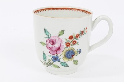 Lot 7 - Worcester coffee cup, c.1770
