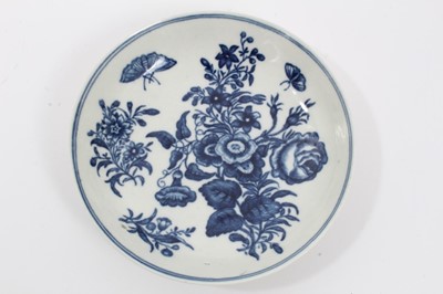 Lot 11 - Worcester tea bowl and saucer, c.1770