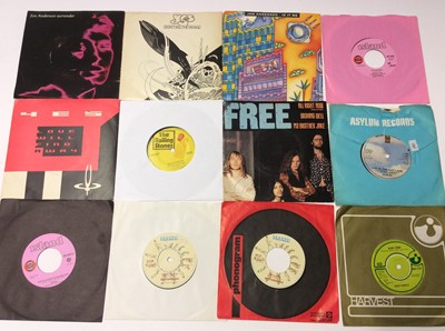 Lot 1048 - Approximately 135 single records including The Who, Three Dog Night, Motörhead, Genesis, Thin Lizzy, Beach Boys, Pink Floyd, Def Leppard, Gillian, Jethro Tull, Deep Purple, Magnum and AC/DC- most d...