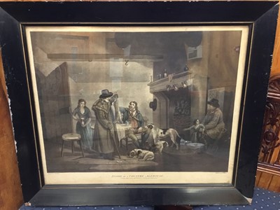 Lot 392 - Group of Morland mezzotints