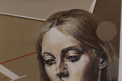 Lot 1273 - *Martha Parsey (Contemporary) pair of oils on canvas - Girl I & Girl II, signed dated and inscribed verso