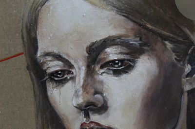 Lot 1273 - *Martha Parsey (Contemporary) pair of oils on canvas - Girl I & Girl II, signed dated and inscribed verso