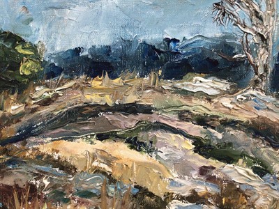 Lot 225 - Swedish Landscape oil on canvas by Marianne Bos Mareng