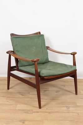 Lot 965 - Finn Juhl for France & Son, model FD-133 Spade Lounge Chair
