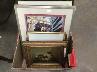 Lot 699 - Mixed group of decorative pictures to include 20th century artists (11)