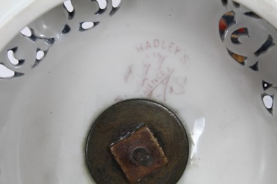 Lot 115 - Hadley's Worcester wares