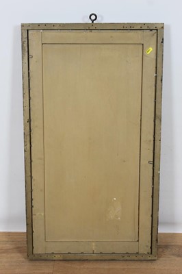 Lot 958 - Regency simulated  bamboo framed mirror