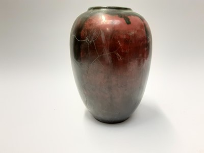 Lot 226 - Studio pottery vase with crackle glaze, 28.5cm...