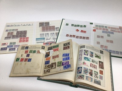 Lot 792 - Ten stamp albums world stamps