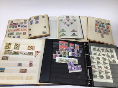 Lot 788 - Ten stamp albums world stamps