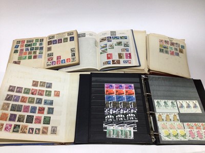 Lot 788 - Ten stamp albums world stamps