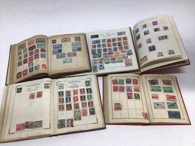 Lot 788 - Ten stamp albums world stamps