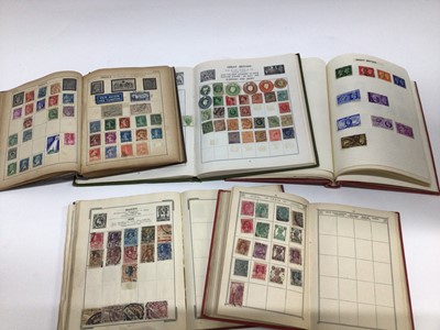 Lot 788 - Ten stamp albums world stamps