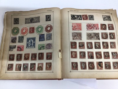 Lot 789 - Stamps -Four well filled albums, Great Britain and World inc. Penny Reds