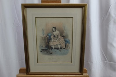 Lot 592 - Group of mostly 19th century engravings and prints to include portraits after Reynolds, views of London and others, each framed and glazed (15) 
Provenance: Removed from Dalethorpe, Dedham