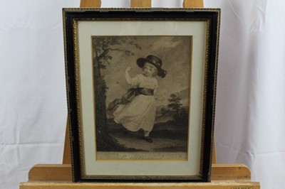 Lot 592 - Group of mostly 19th century engravings and prints to include portraits after Reynolds, views of London and others, each framed and glazed (15) 
Provenance: Removed from Dalethorpe, Dedham