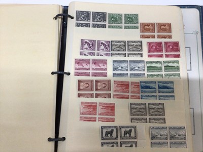 Lot 794 - Stamps - Large collection 19th/20th Century: Newfoundland, Brunswick, New Guinea and New Hebrides and world Airmail stamps.   Two albums.