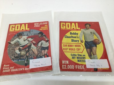 Lot 778 - Football programmes, 1960's magazines and ephemera