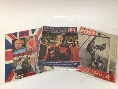 Lot 778 - Football programmes, 1960's magazines and ephemera